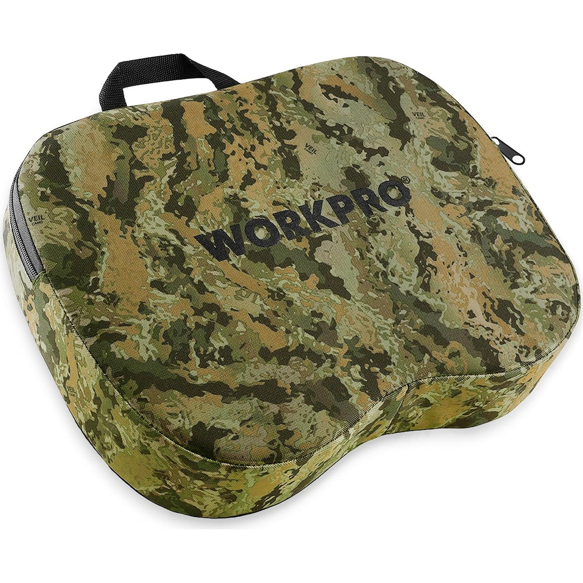 Workpro Hunting Seat Cushion camo with innovation quality high-quality durable foam support and secure carry handle
