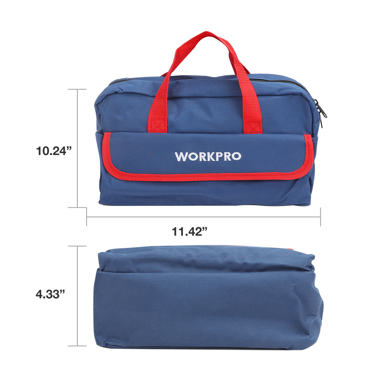 WORKPRO 23 Pcs tool set with storage bag, innovation quality high-quality and durable secure design