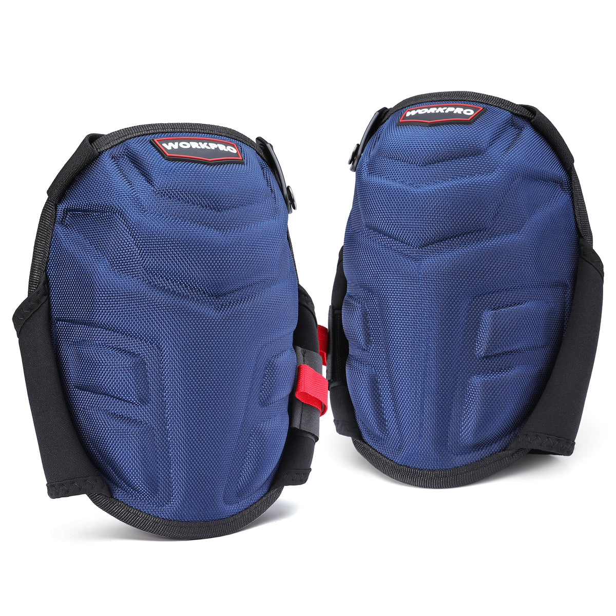WORKPRO knee pads in blue fabric with innovation quality high-quality gel cushion for secure durable protection